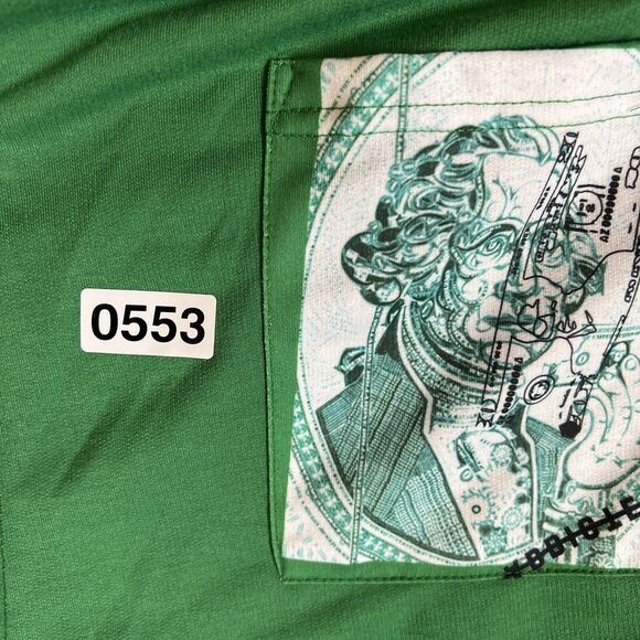 Brooklyn State Men’s Shorts Green Money Print Sz 3XL Outdoor Pocket Drowstring - Picture 11 of 11